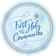 Blue First Communion Paper Plates (8)