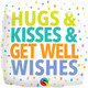 18 inch Get Well Wishes Foil Balloon (1)