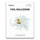 26 inch Elephant Foil Balloon (1)