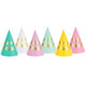 Happy Birthday Assorted Party Hats (6)
