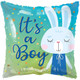 18 inch It's A Boy Rabbit Eco Foil Balloon (1)