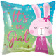 18 inch It's A Girl Rabbit Eco Foil Balloon (1)