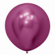 24" Reflex Fuchsia Sempertex Latex Balloons (3)