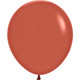 18" Fashion Terracotta Sempertex Latex Balloons (25)