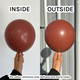 18" Fashion Terracotta Sempertex Latex Balloons (25)