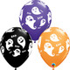 11 inch Emoticon Ghosts Assorted Latex Balloons (25)