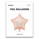 18 inch Birthday Powder Pink Star Foil Balloon (1)