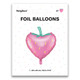 17 inch Strawberry Foil Balloon (1)