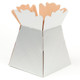 Metallic Silver Porto Vase/Hamper Boxes (25)