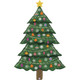 60 inch Special Delivery Christmas Tree Foil Balloon (1)