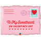 30 inch Valentine's Addressed To My Sweetheart Foil Balloon (1)