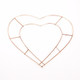 31cm Wire Flat Open Heart (20)