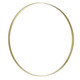 60cm Champagne Metal Hoop (1)