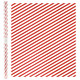 Red, White & Gold Stripes Wrapping Paper - 70cm x 2m (1)