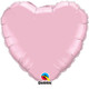 18" Pearl Pink Heart Foil Balloon (1) - UNPACKAGED