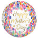 16 inch Orbz Mother's Day Watercolour Foil Balloon (1)