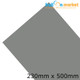 Grey Hot Flex Clothing Vinyl - 230mm x 500mm (1 sheet)