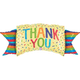 46 inch Thank You Sprinkle Banner Foil Balloon (1)