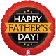 18 inch Father's Day Banner Holographic Foil Balloon (1)
