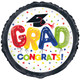 18 inch Grad Congrats Letter Balloons Foil Balloon (1)