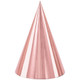 Rose Gold Party Hats (6)