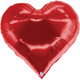 30 inch Red Casino Heart Foil Balloon (1)