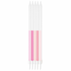 16cm Mixed Pink Candles (10)