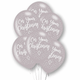 11 inch On Your Christening Silver Latex Balloons (6)
