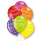 11 inch Happy Birthday Stars Rainbow Latex Balloons (6)