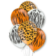 11 inch Safari Animal Print Latex Balloons (6)