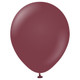 12" Standard Burgundy Kalisan Latex Balloons (100)