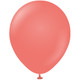 18" Standard Coral Kalisan Latex Balloons (25)