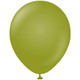 18" Retro Olive Kalisan Latex Balloons (25)