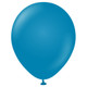 12" Retro Deep Blue Kalisan Latex Balloons (100)