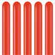 260 Standard Red Kalisan Entertainer Balloons (100)