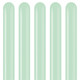 260 Macaron Mint Green Kalisan Entertainer Balloons (100)