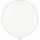 36" Standard White Kalisan Latex Balloons (2)