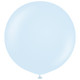 36" Macaron Baby Blue Kalisan Latex Balloons (2)