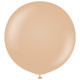 36" Retro Desert Sand Kalisan Latex Balloons (2)