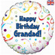 18 inch Happy Birthday Grandad Foil Balloon (1)