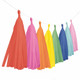 Hooray Rainbow Tassel Garland - 6m (1)