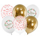 12 inch Love Assorted Latex Balloons (6)