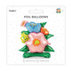 34 inch Flowers Standing Foil Balloon (1)