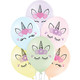 12 inch Unicorn Head Assorted Latex Balloons (50)