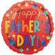 18 inch Father's Day Stars Foil Balloon (1)