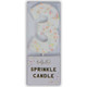 11cm Number 3 Pastel Sprinkles Candle (1)