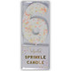 11cm Number 6 Pastel Sprinkles Candle (1)