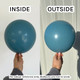 11" Blue Slate Tuftex Latex Balloons (100)
