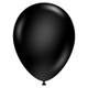 11" Black Tuftex Latex Balloons (100)