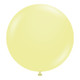 24" Lemonade Tuftex Latex Balloons (25)